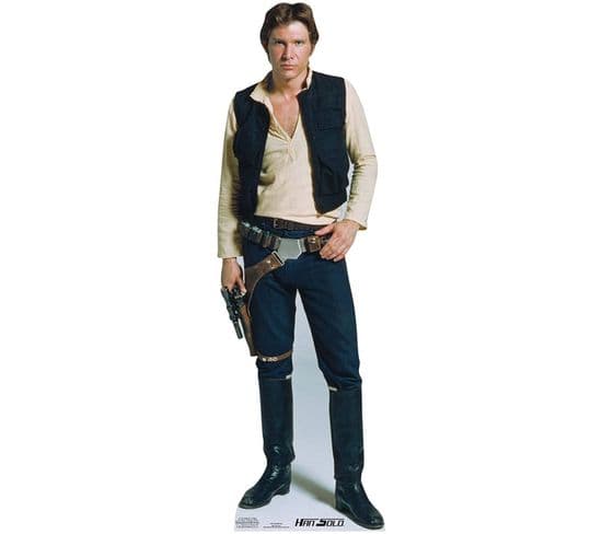 Figurine En Carton  Han Solo Star Wars H 183 Cm