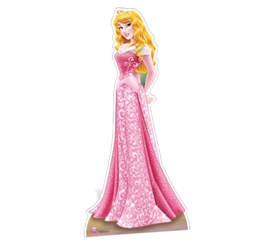 Figurine En Carton  Disney Princesse Aurore Haut 170 Cm