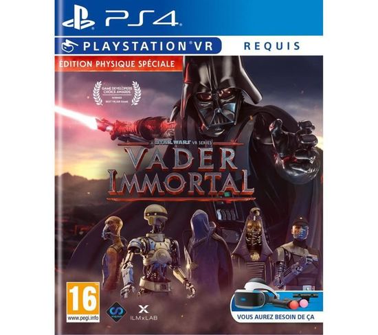 Vader Immortal: A Star Wars Vr Series Jeu PS4 - Vr Requis