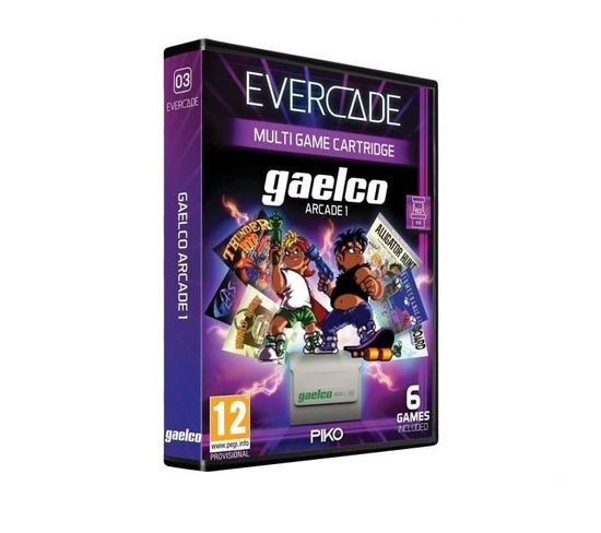 Evercade Gaelco Arcade Collection 1 - Cartouche Evercade Arcade N°3