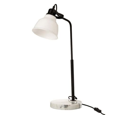 Lampe À Poser Design "magali" 65cm Blanc