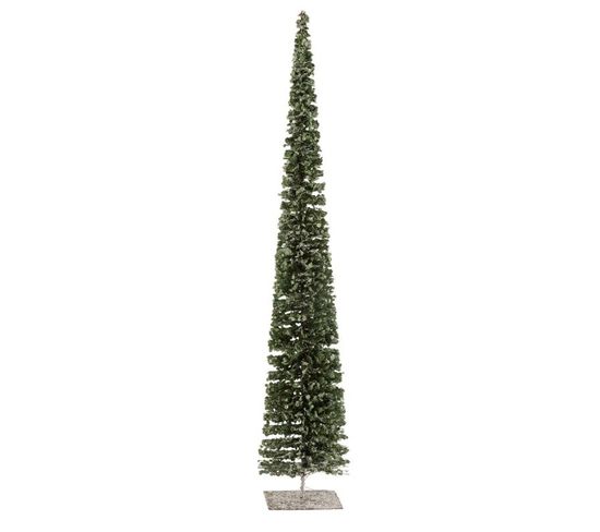Statuette Déco "arbre Neige" 80cm Vert