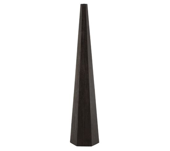 Pied De Lampadaire Déco "octogonale" 140cm Noir