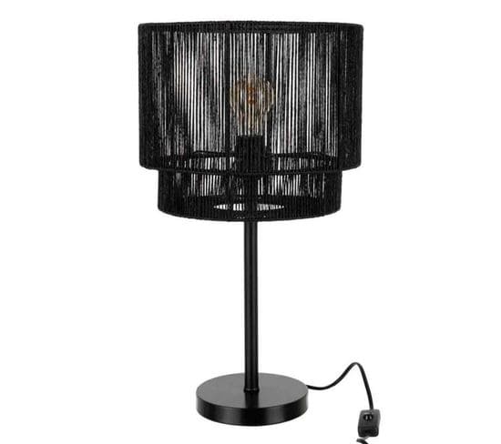 Lampe à Poser Design "paul" 52cm Noir