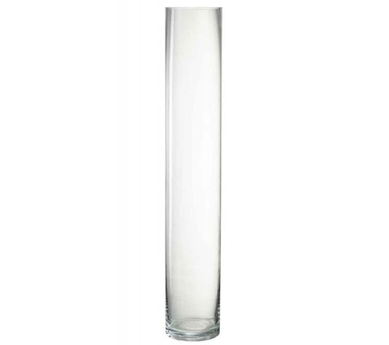 Vase Design En Verre "vola" 60cm Transparent