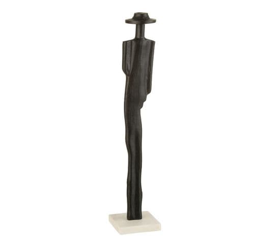 Statuette Déco "personnage" 52cm Noir