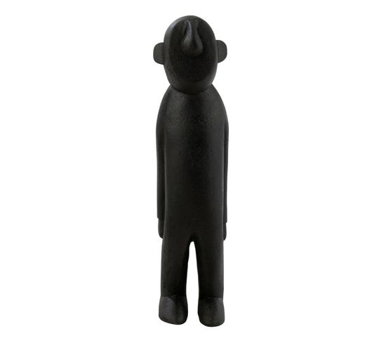 Statuette Déco En Bois "ngurah" 100cm Noir