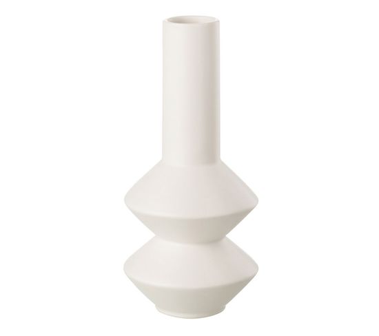 Vase Design Céramique "zihao" 30cm Blanc