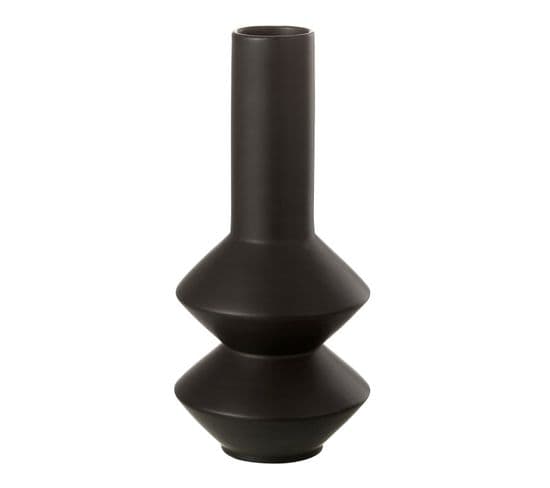 Vase Design Céramique "zihao" 29cm Noir