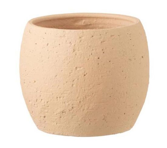 Cache-pot En Céramique "enya" 20cm Beige