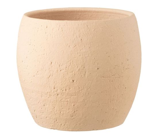 Cache-pot En Céramique "enya" 28cm Beige