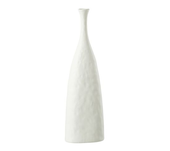 Vase Design Poterie "zihao" 50cm Blanc