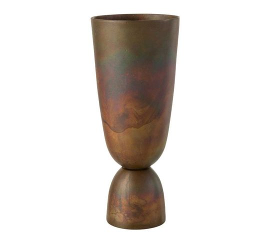 Vase Déco Design "thor" 49cm Bronze