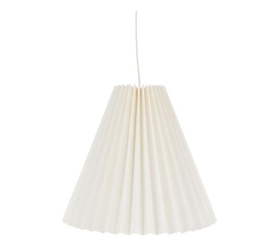Lampe Suspension "papier" 36cm Blanc