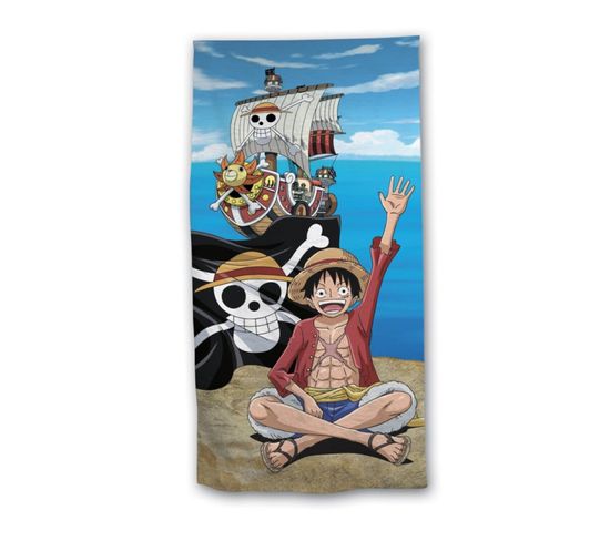Serviette De Plage - One Piece - 70x140 Cm
