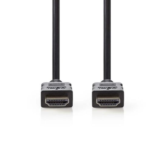 High Speed Hdmi™ Cable With Ethernet - Hdmi™ Connector  -  Hdmi™ Connector - 2.0 M - Noir