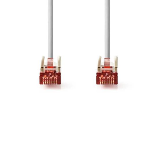 Cable Cat 6 S/ftp Network Cable - Rj45 Male - Rj45 Male - 3.0 M - Gris