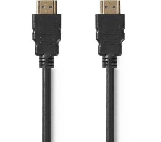 Ultra High Speed Hdmi™ Cable - Hdmi™ Connector - Hdmi™ Connector - 2.00 M - Noir