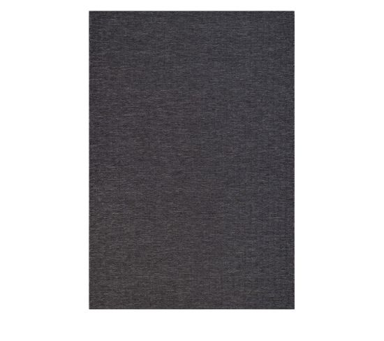 Nelson Ii - Tapis Intérieur Et Extérieur - Couleur - Gris Anthracite, Dimensions - 120x170 Cm