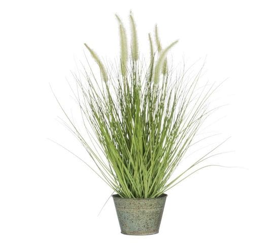 Plante Artificielle Déco "graminées" 55cm Vert