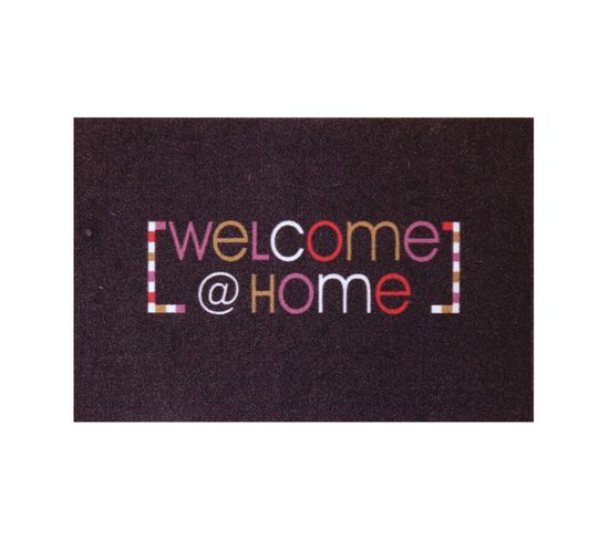 Tapis D'entrée Motif Welcome@home 50x80cm