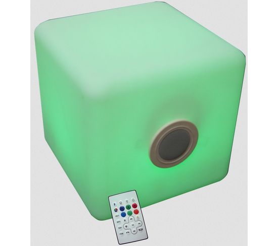 Cube Led À Couleurs Changeantes 35cm - Led Cube 3535
