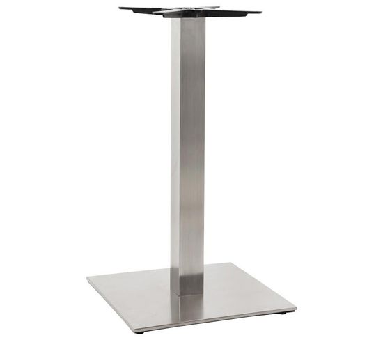 Pied De Table Design "caro" 90cm Argent