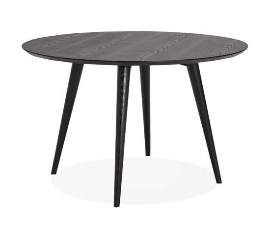 Table De Repas "lund" 120cm Noir