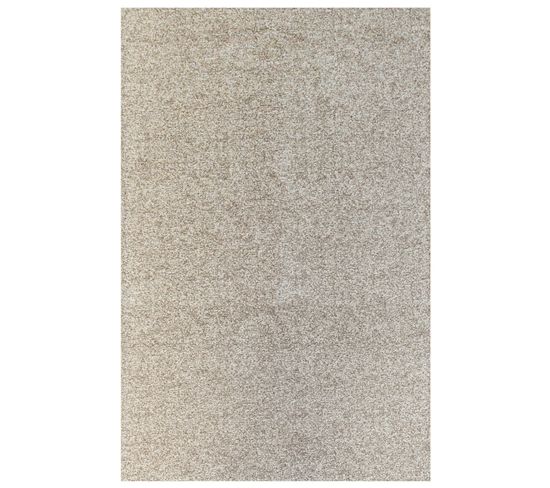 Tapis De Salon Moderne Tissé Plat Smog En Polyester - Gris - 170x240 Cm