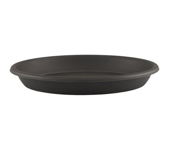 Soucoupe Ronde 35cm Anthracite
