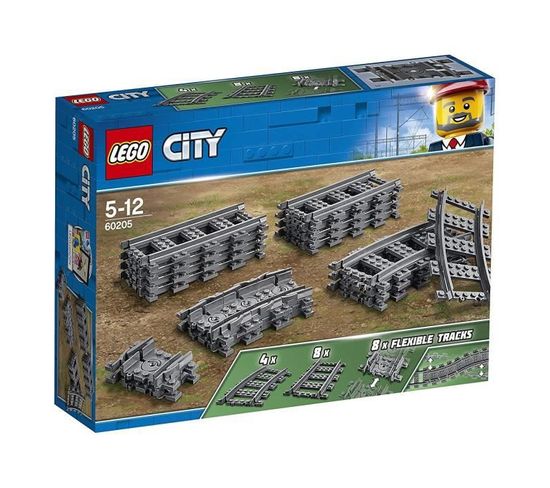 City 60205 Pack De Rails