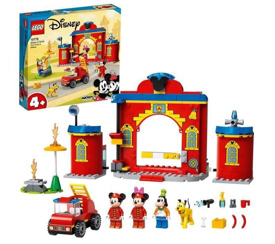 Disney La Caserne Et Le Camion De Pompiers De Mickey Et Ses Amis – Jeu De Construction