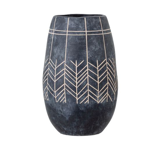 Vase à Décorer En Céramique Noir Mahi