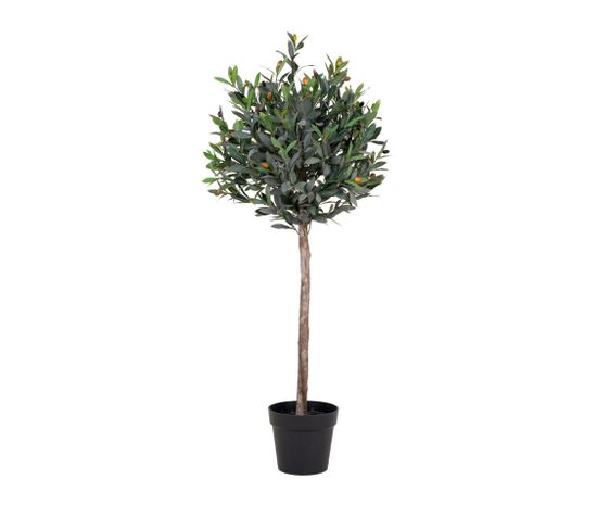 Olive Tree - Olivier Artificiel H120cm - Couleur - Vert