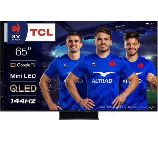 TV QLED 65" (164 cm) 4K Ultra HD Google TV - 65c849
