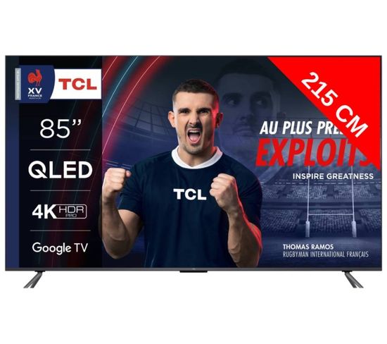 TV 4K QLED 215cm Google TV - 85QLED770