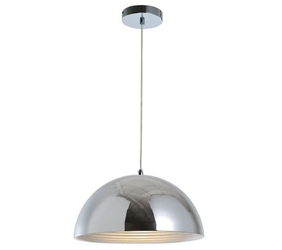 Lampe Suspension Design "mads" 40cm Chrome