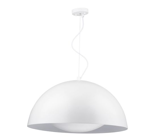 Lampe Suspension Design "ray" 25cm Blanc