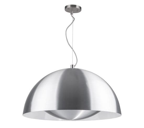 Lampe Suspension Design "ray" 66cm Aluminium