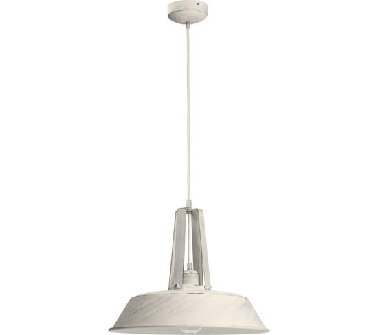 Lampe Suspension Design "alvar" 46cm Crème
