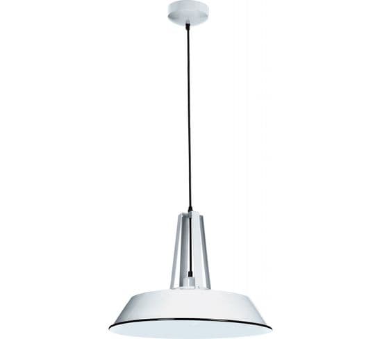Lampe Suspension Design "alvar" 46cm Blanc