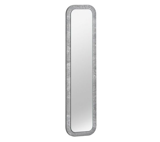 Miroir Rectangulaire Design "wally" 80cm Argent