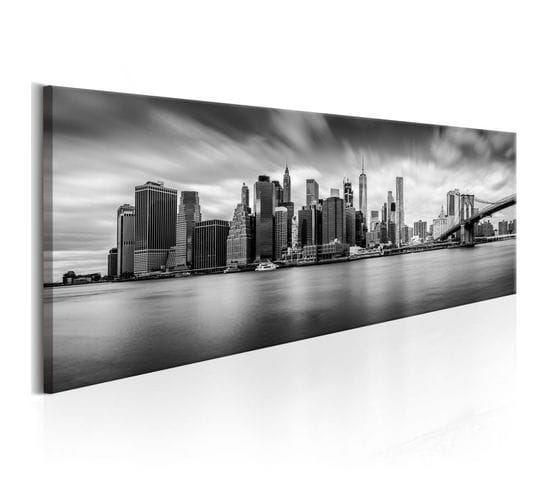 Tableau Imprimé "new York : Stylish City" 50 X 150 Cm