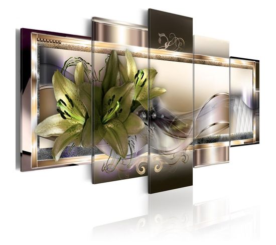 Tableau Imprimé "frame Of Beauty" 50 X 100 Cm