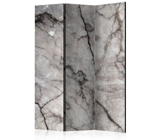 Paravent 3 Volets "grey Marble" 135x172cm