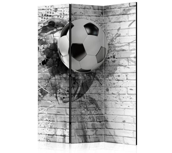 Paravent 3 Volets "dynamic Football" 135x172cm