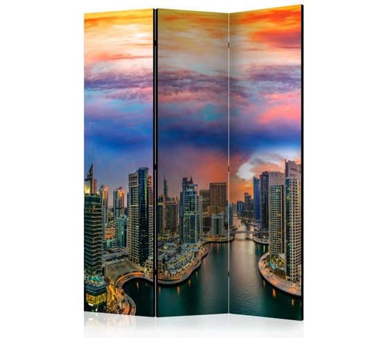 Paravent 3 Volets "afternoon In Dubai" 135x172cm