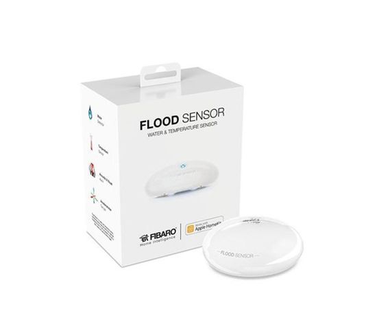 Détecteur De Fuite Ou Inondation Bluetooth Compatible Apple Homekit - Flood Sensor Fibaro