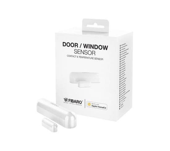 Détecteur D'ouverture Sans Fil Bluetooth Compatible Apple Homekit - Door Sensor Blanc - Fibaro