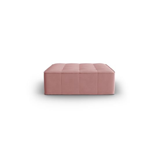 Pouf "mike", 1 Place, Rose, Velours